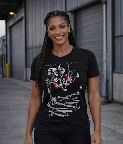 EMBRACE - PREMIUM WOMEN'S S/S TEE - BLACK