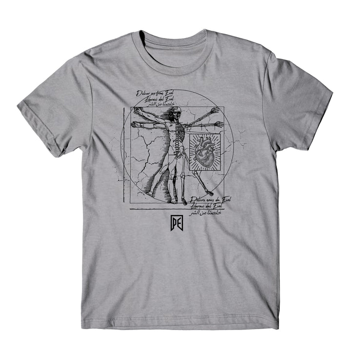 DELIVER US - PREMIUM MEN'S VINTAGE GARMENT DYED T-SHIRT - GRANITE