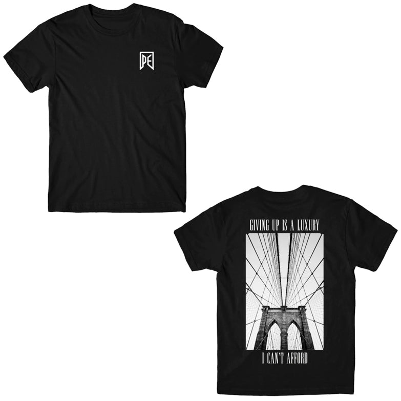 Giving Up Is A Luxury Premium MEN'S S/S T SHIRT BACK PRINT