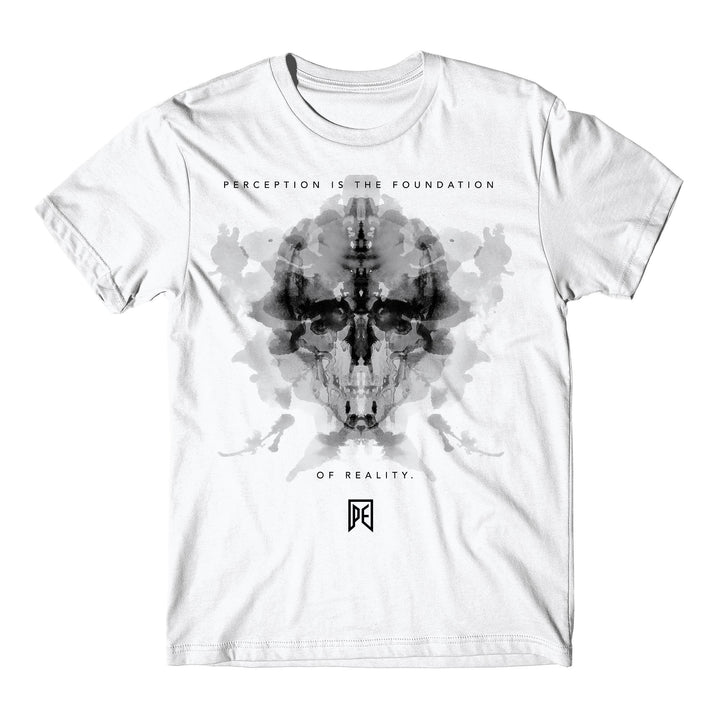 PERCEPTION - PREMIUM MEN'S S/S T SHIRT - WHITE