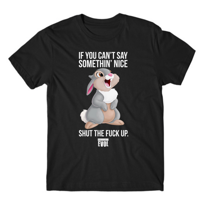 SHUT THE F#$K UP - PREMIUM MEN'S S/S T SHIRT- BLACK