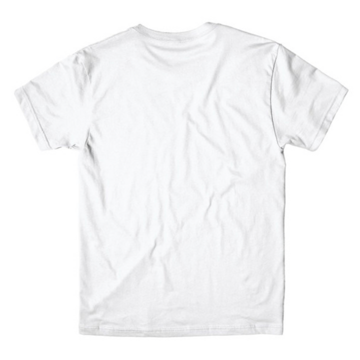 BLACK AND WHITE - PREMIUM MEN'S S/S T SHIRT - WHITE
