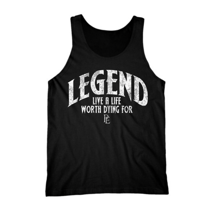 LEGEND - PREMIUM MEN'S TANK TOP- BLACK